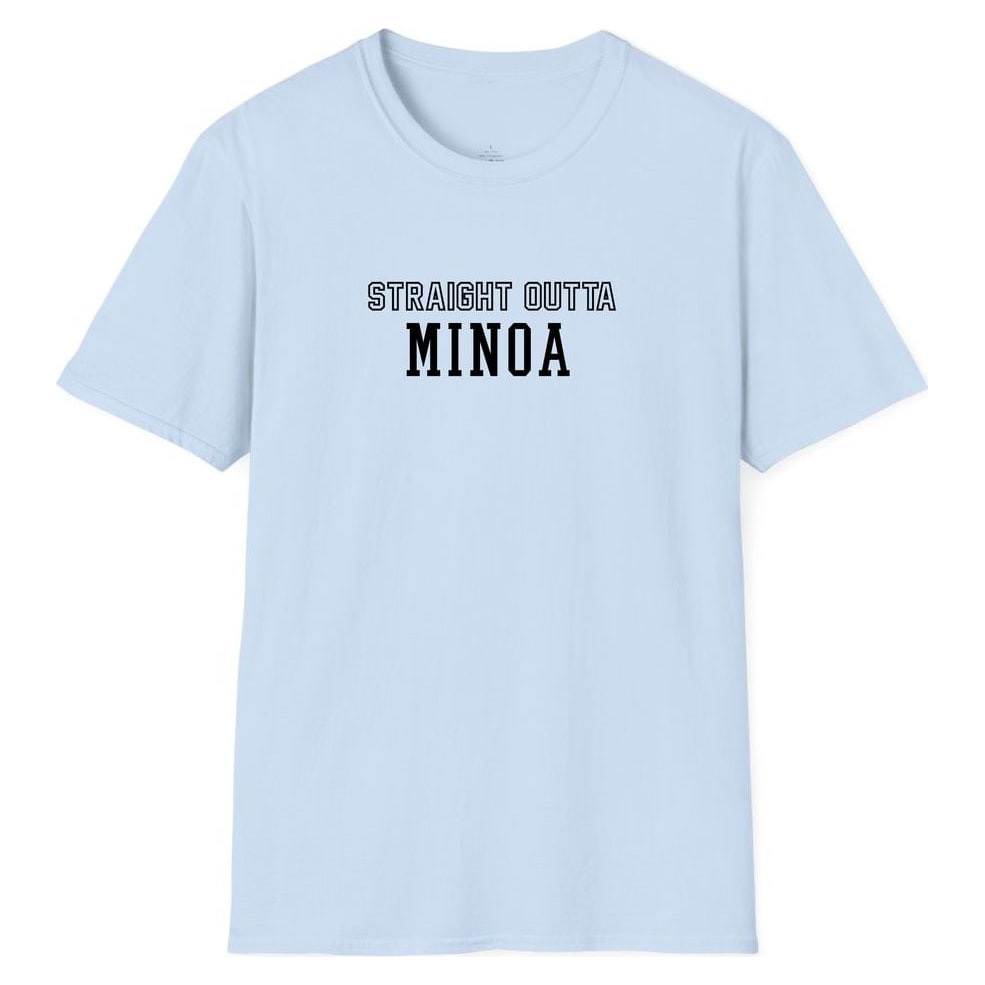 STRAIGHT OUTTA MINOA — Light Blue