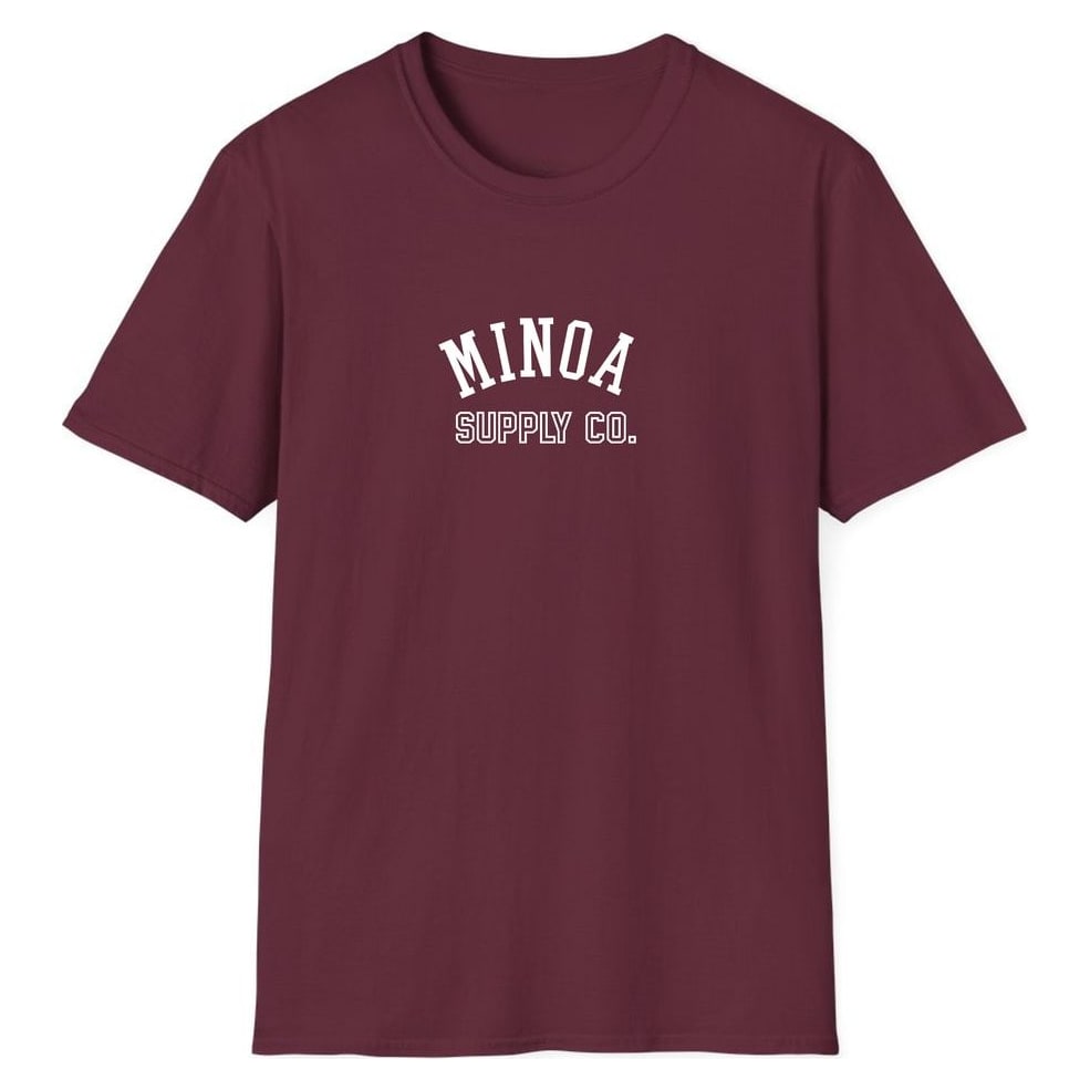 MINOA SUPPLY CO. — Maroon
