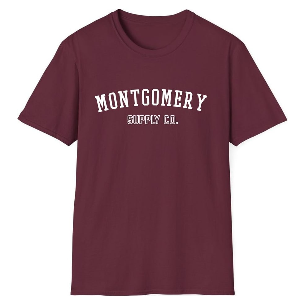 MONTGOMERY SUPPLY CO. — Maroon