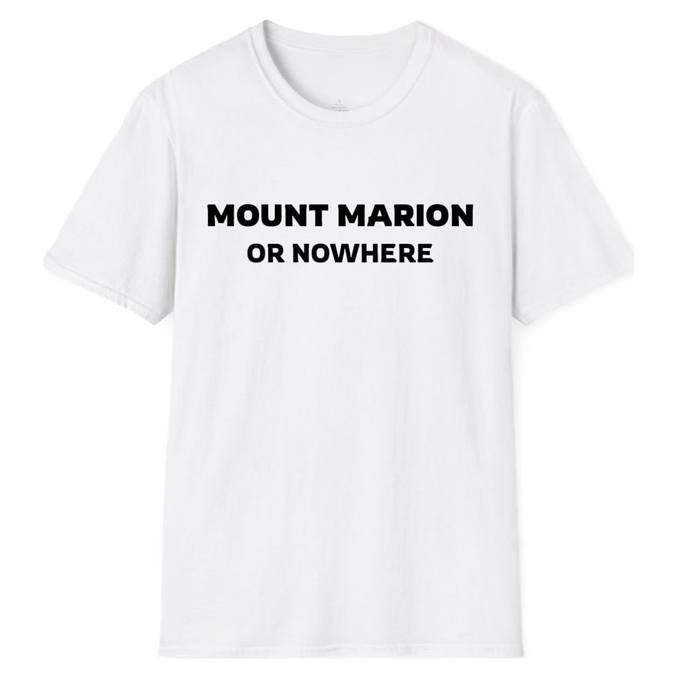 MOUNT MARION OR NOWHERE — White