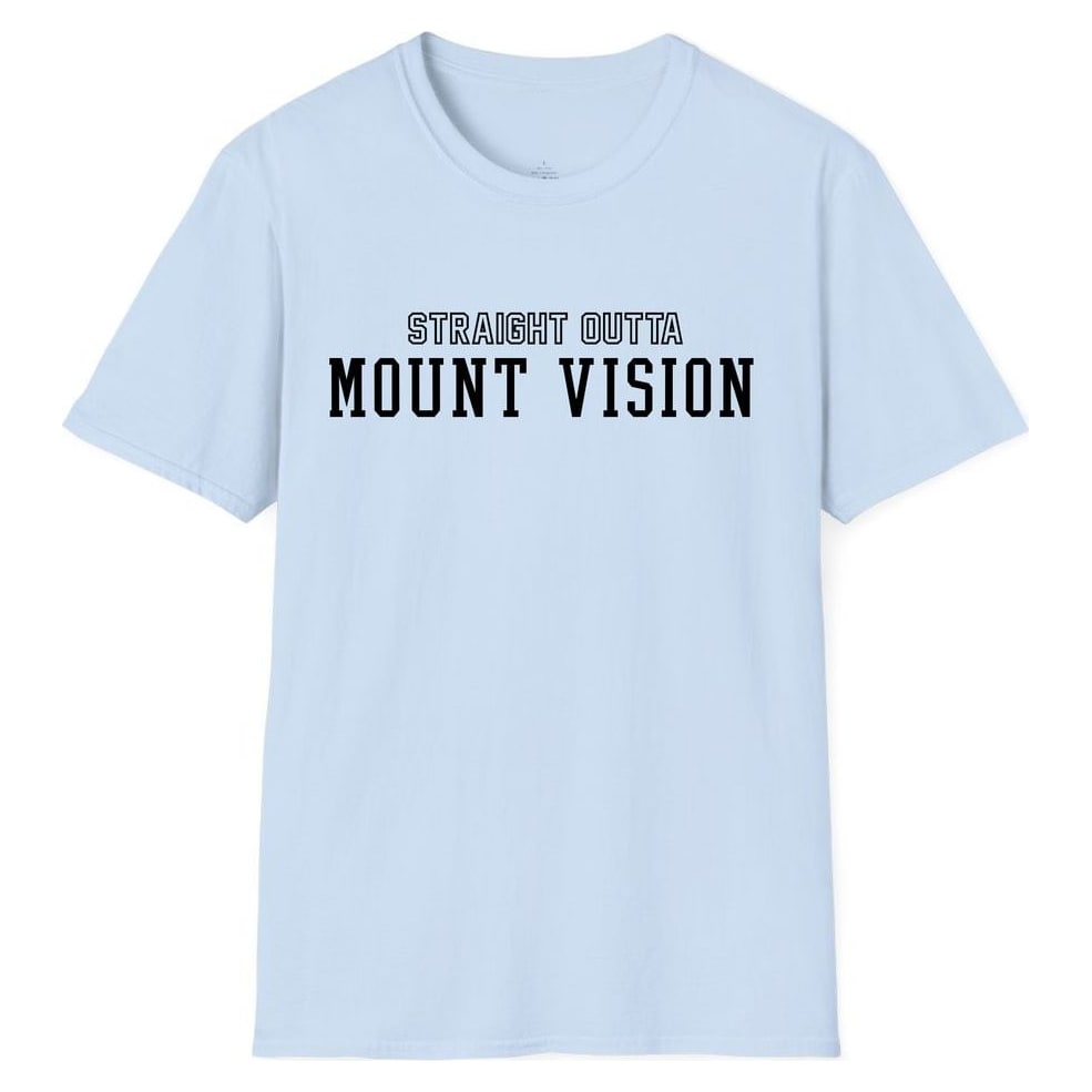 STRAIGHT OUTTA MOUNT VISION — Light Blue