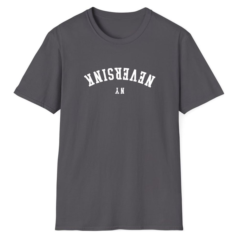NEVERSINK NEW YORK ARCHED - UPSIDE DOWN — Charcoal