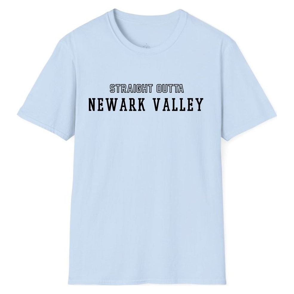 STRAIGHT OUTTA NEWARK VALLEY — Light Blue