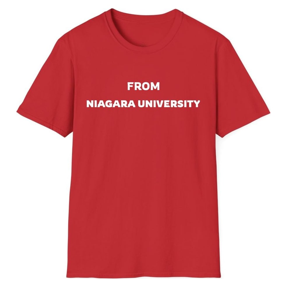 FROM NIAGARA UNIVERSITY — Red