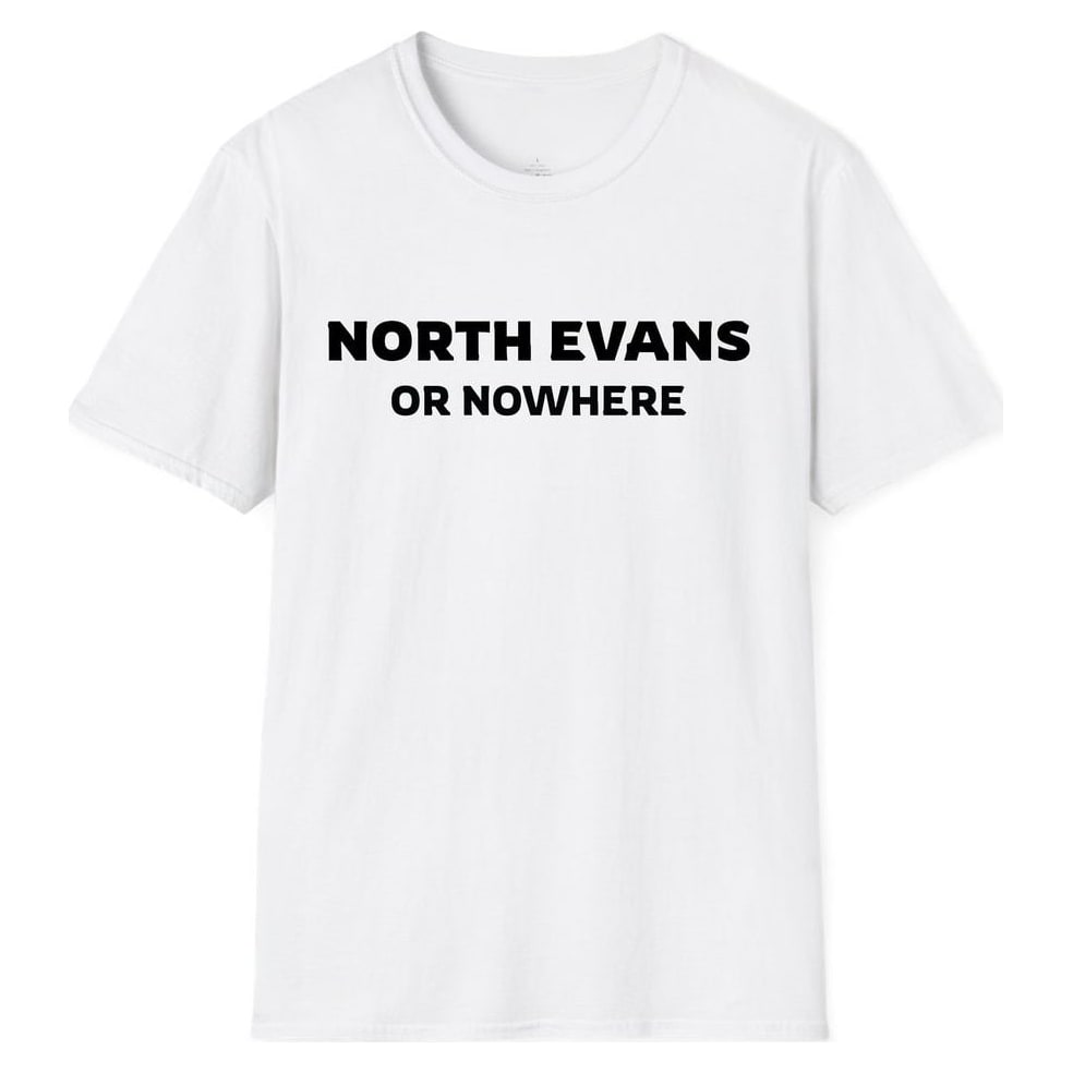 NORTH EVANS OR NOWHERE — White