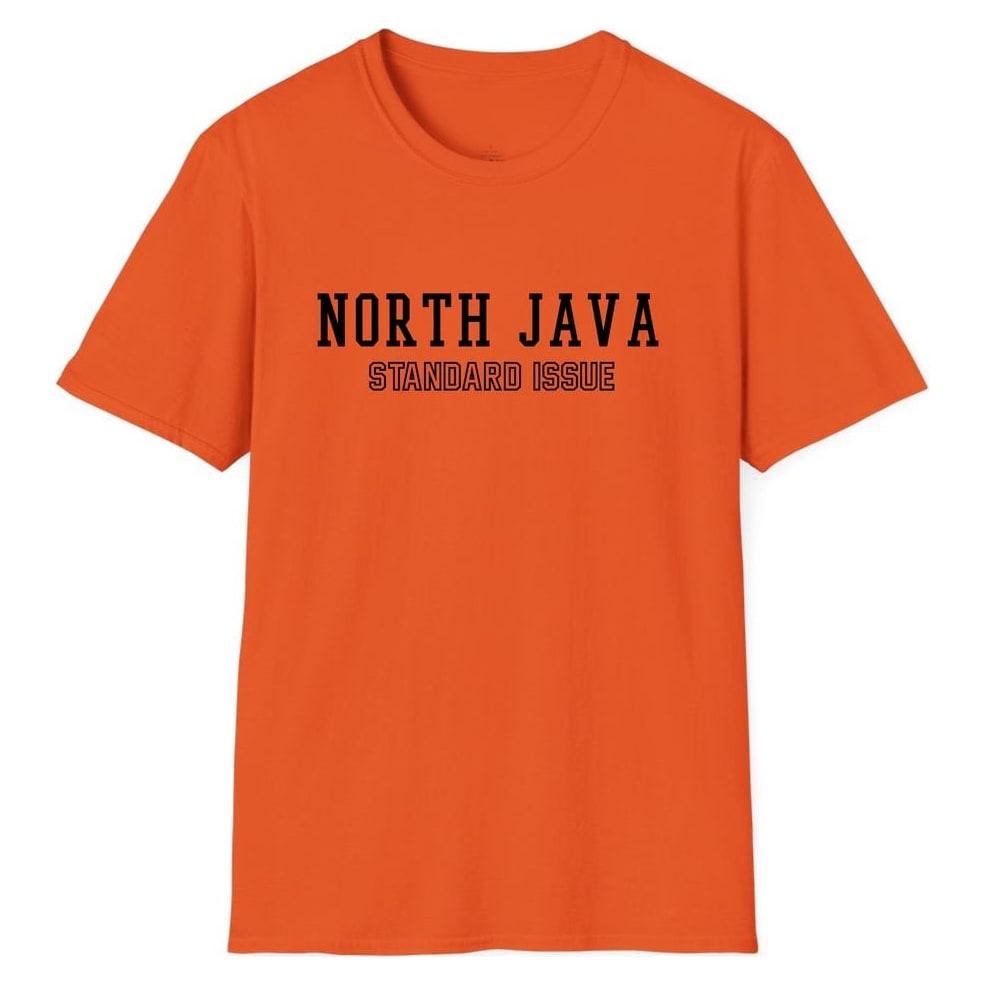 NORTH JAVA STANDARD ISSUE — Orange