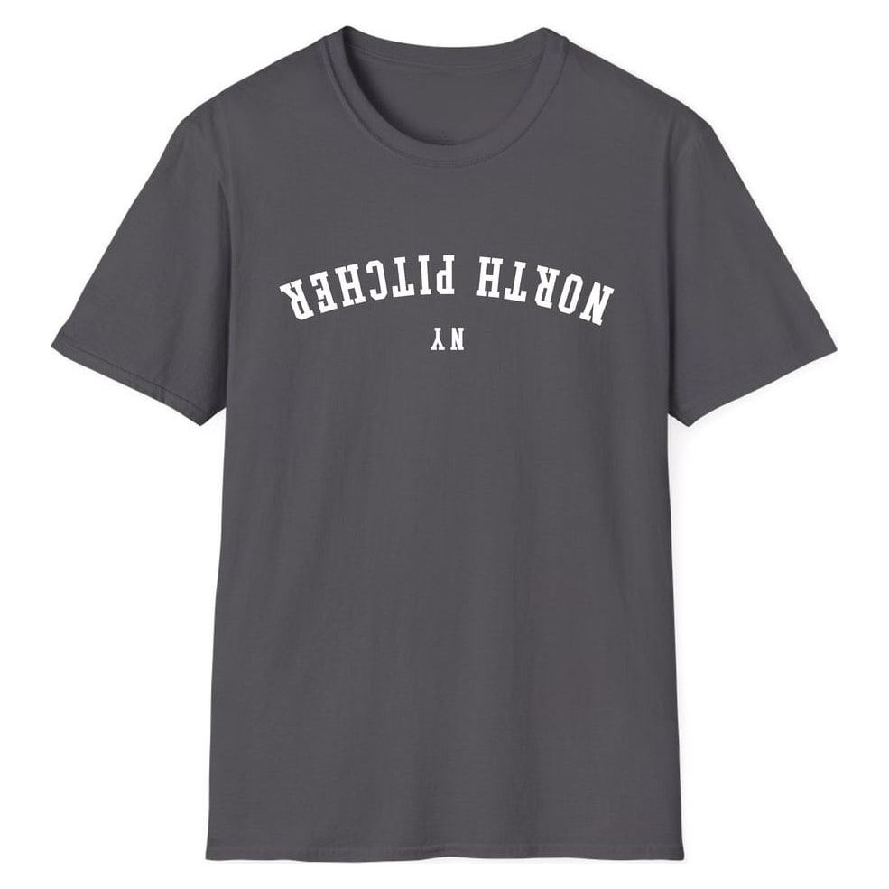NORTH PITCHER NEW YORK ARCHED - UPSIDE DOWN — Charcoal
