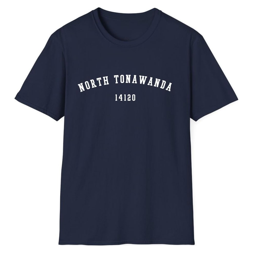NORTH TONAWANDA 14120 ARCHED — Navy