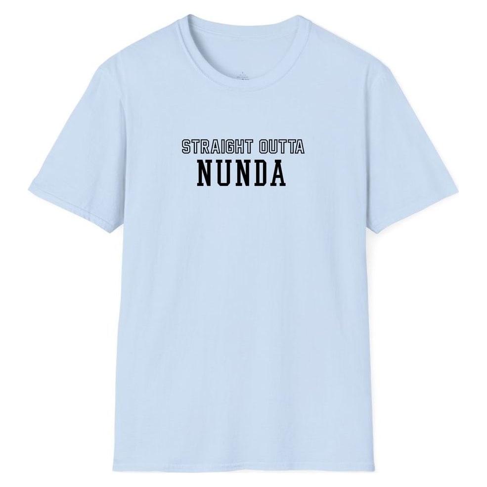 STRAIGHT OUTTA NUNDA — Light Blue