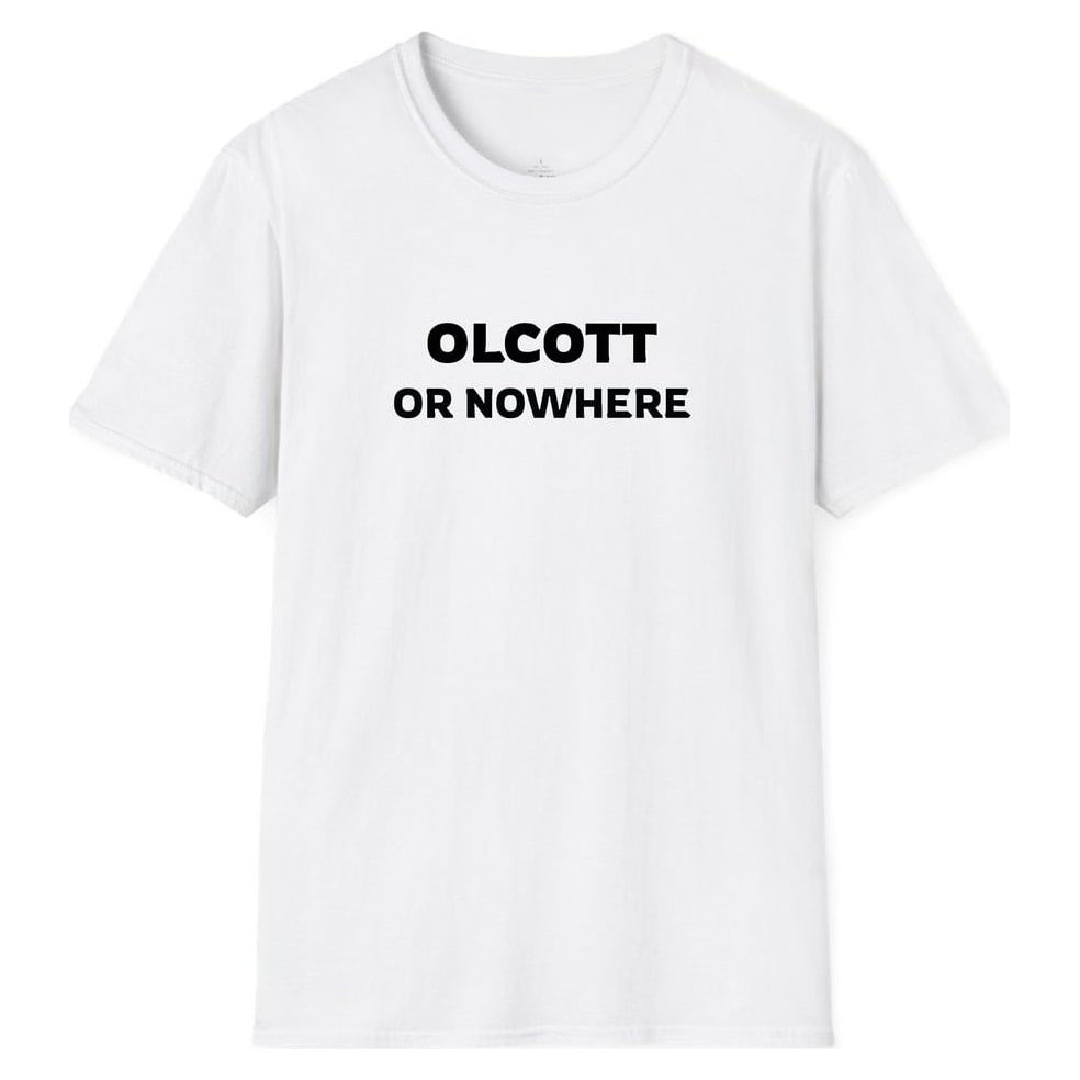 OLCOTT OR NOWHERE — White