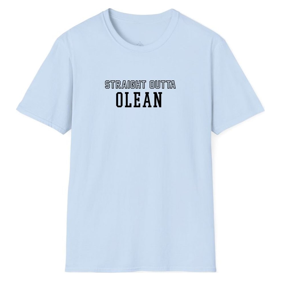 STRAIGHT OUTTA OLEAN — Light Blue