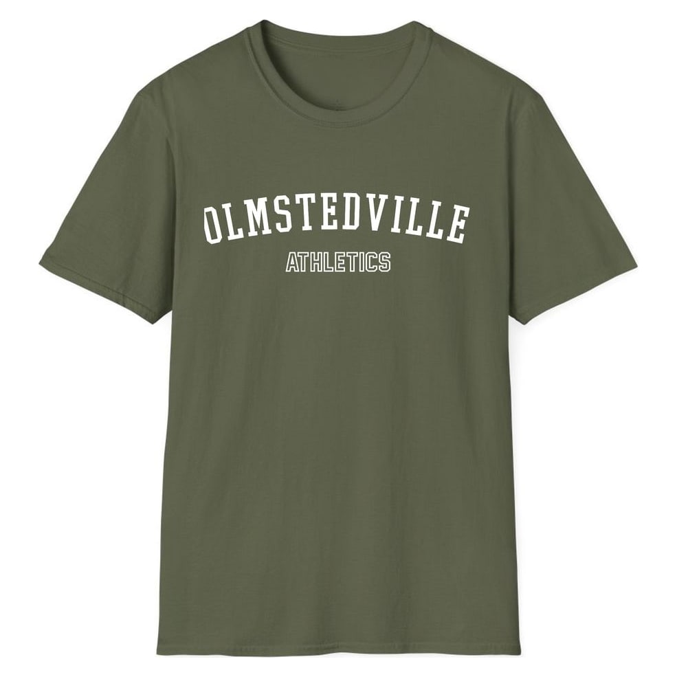 OLMSTEDVILLE ATHLETICS — Military Green