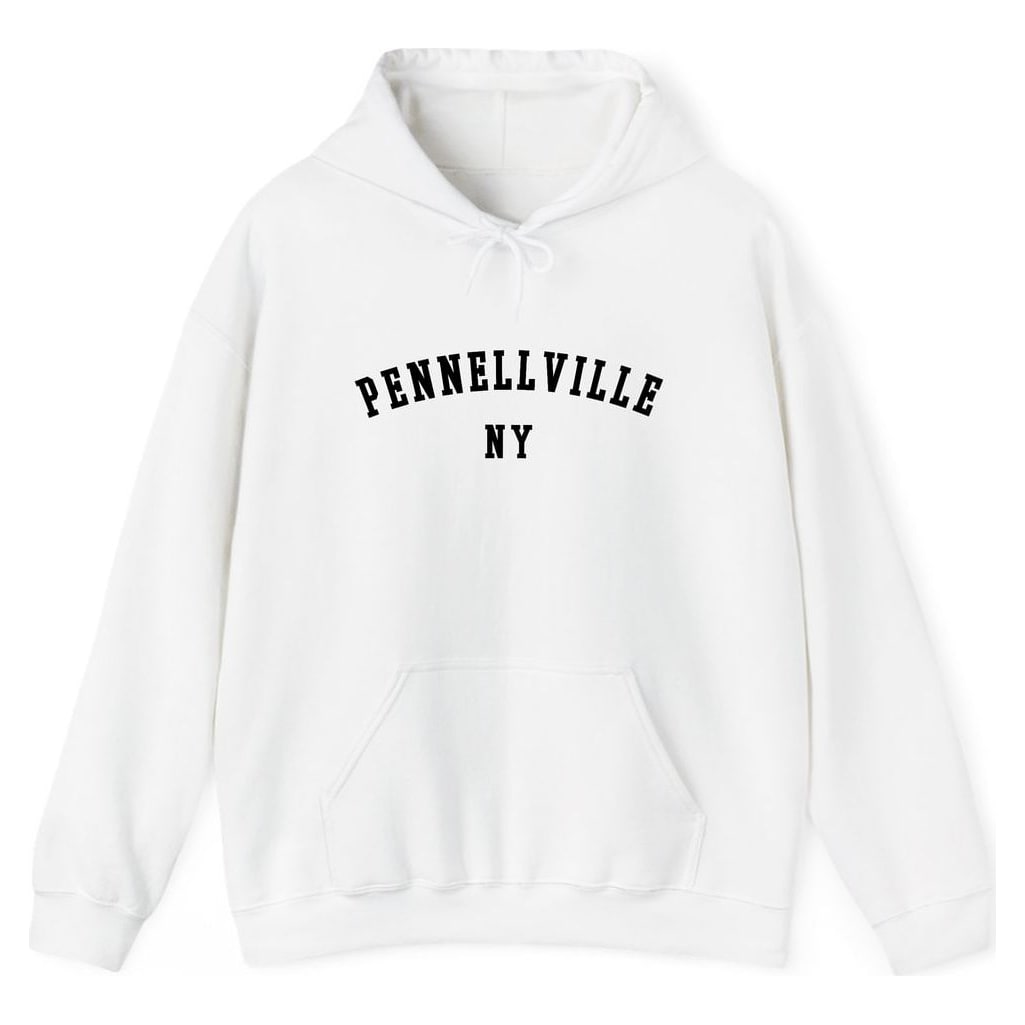 PENNELLVILLE NEW YORK ARCHED — White