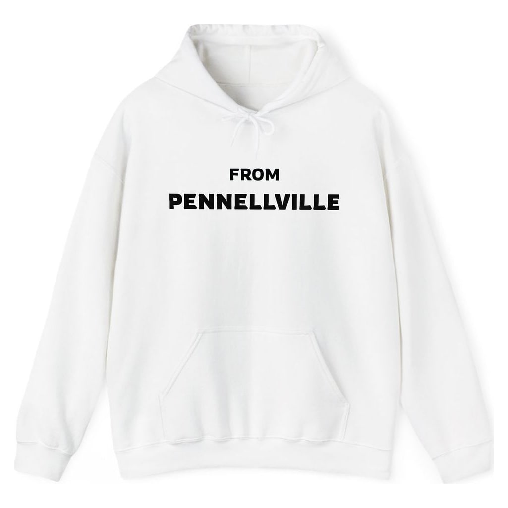 FROM PENNELLVILLE — White