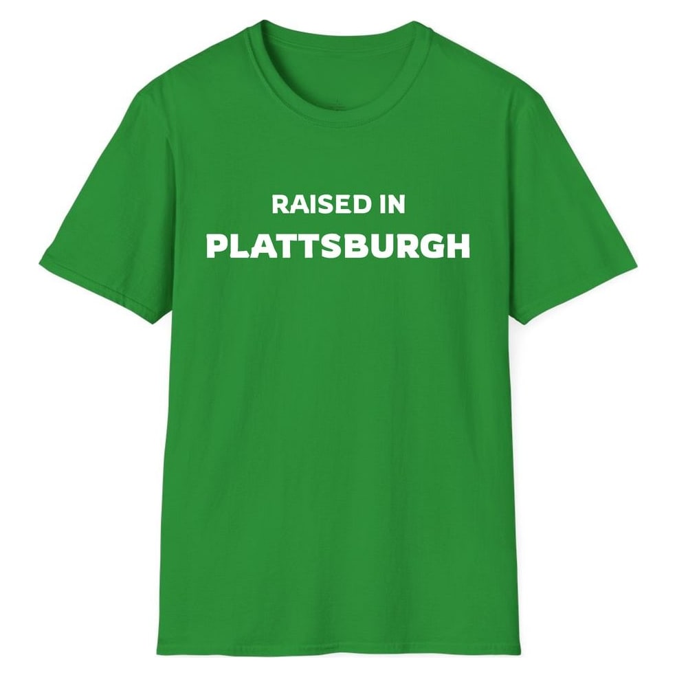 RAISED IN PLATTSBURGH — Irish Green