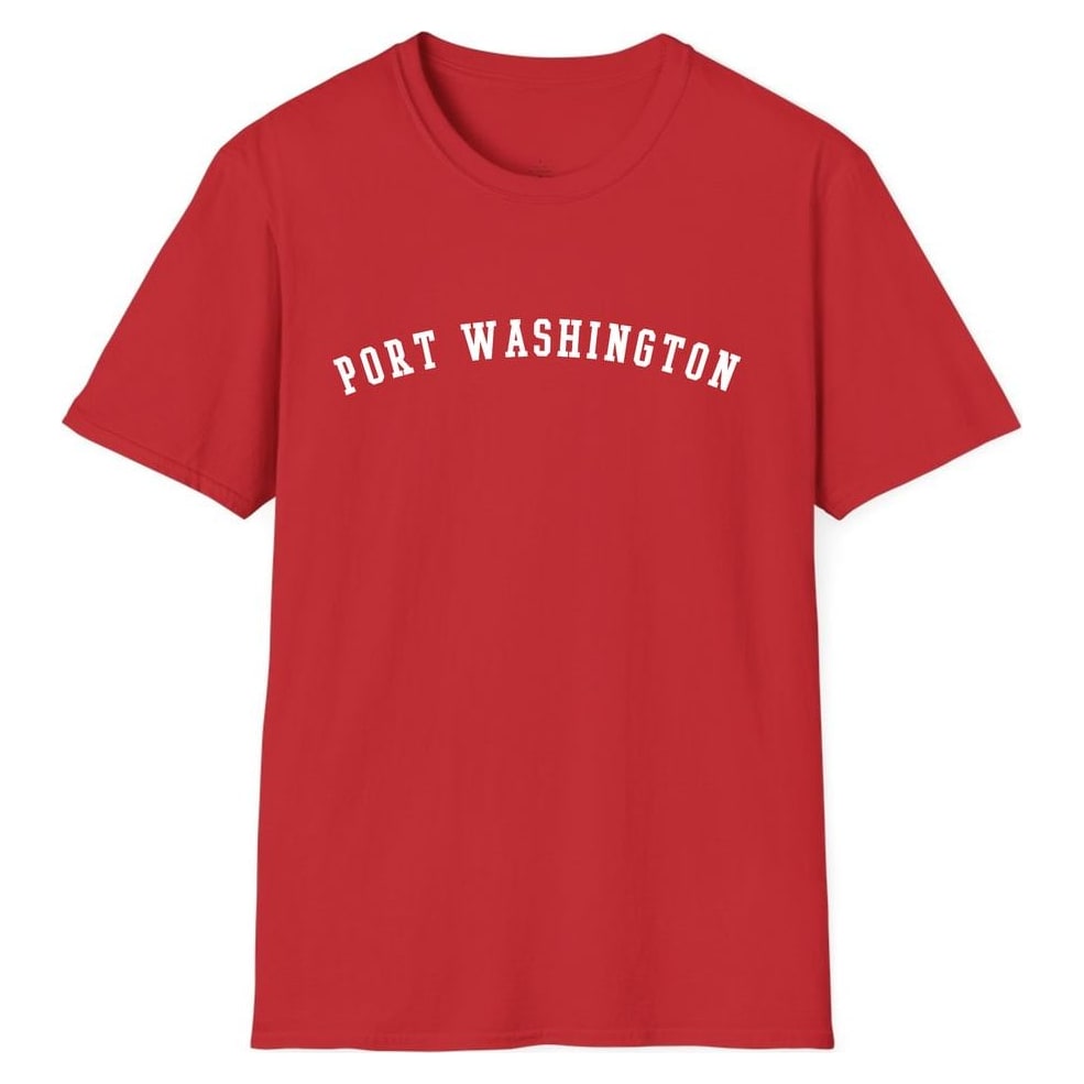 PORT WASHINGTON ARCHED — Red