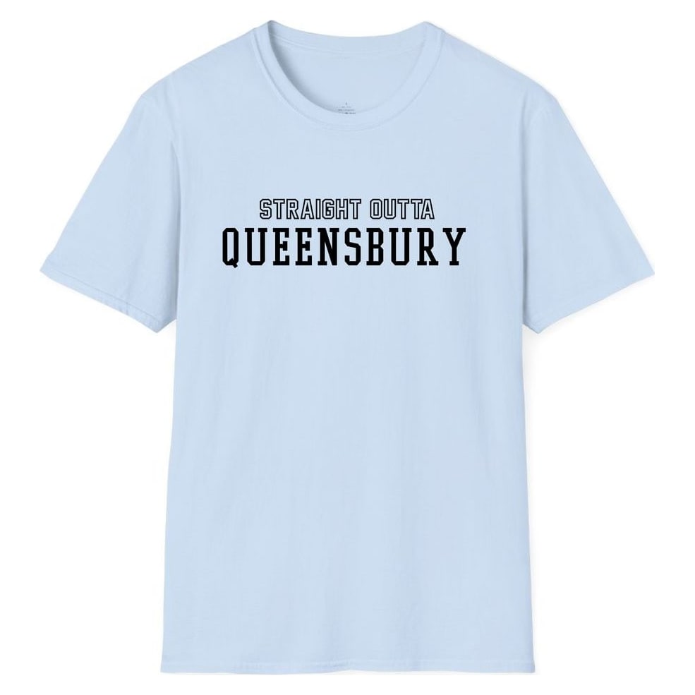 STRAIGHT OUTTA QUEENSBURY — Light Blue