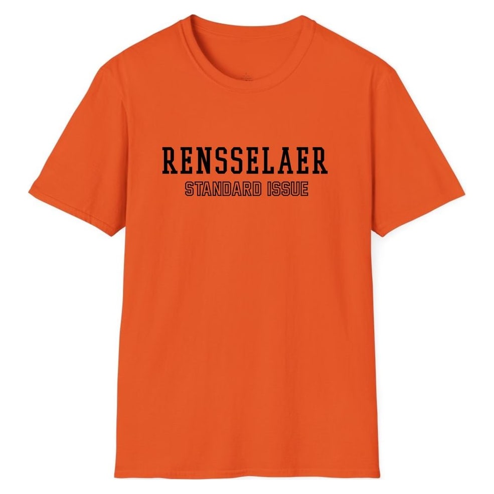 RENSSELAER STANDARD ISSUE — Orange