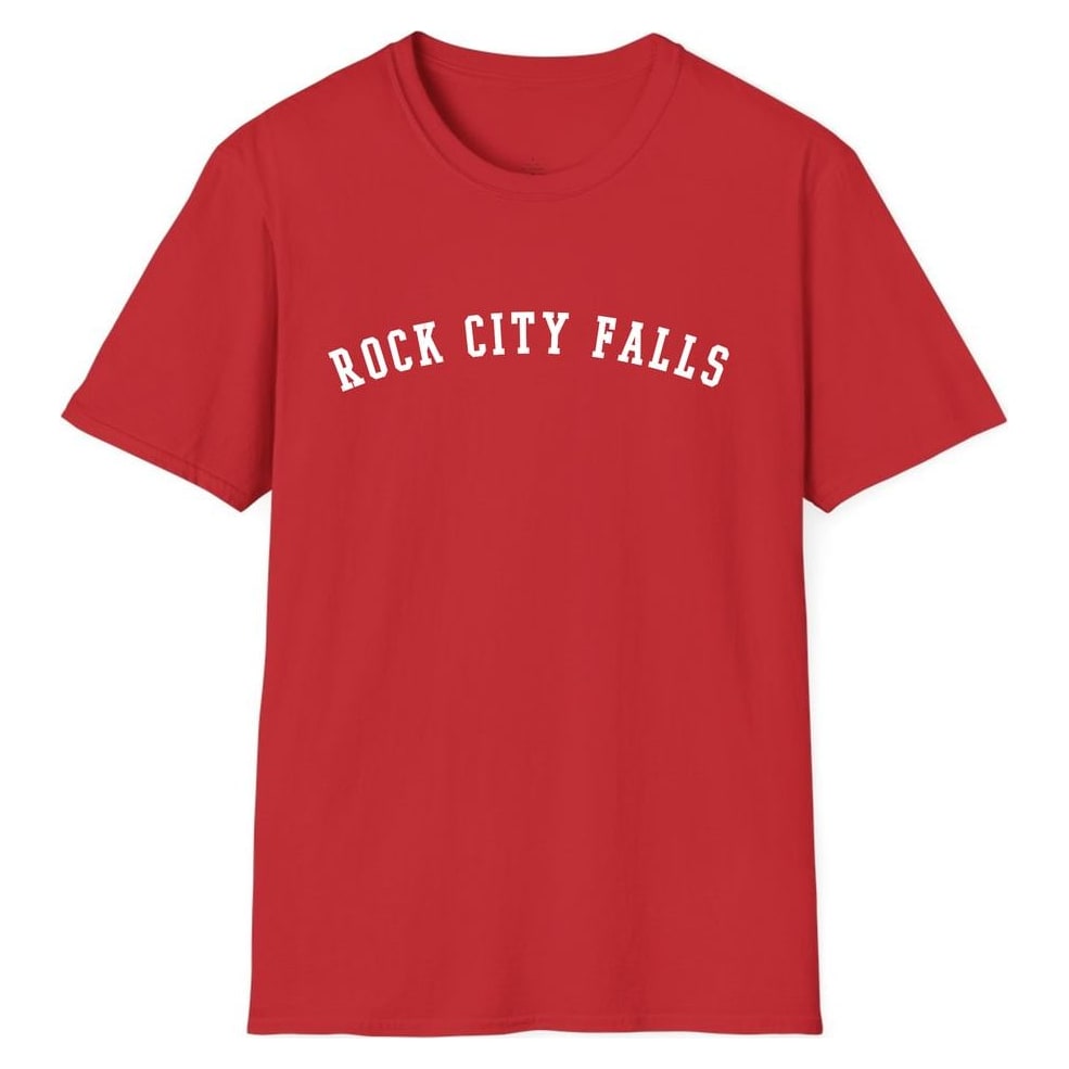 ROCK CITY FALLS ARCHED — Red