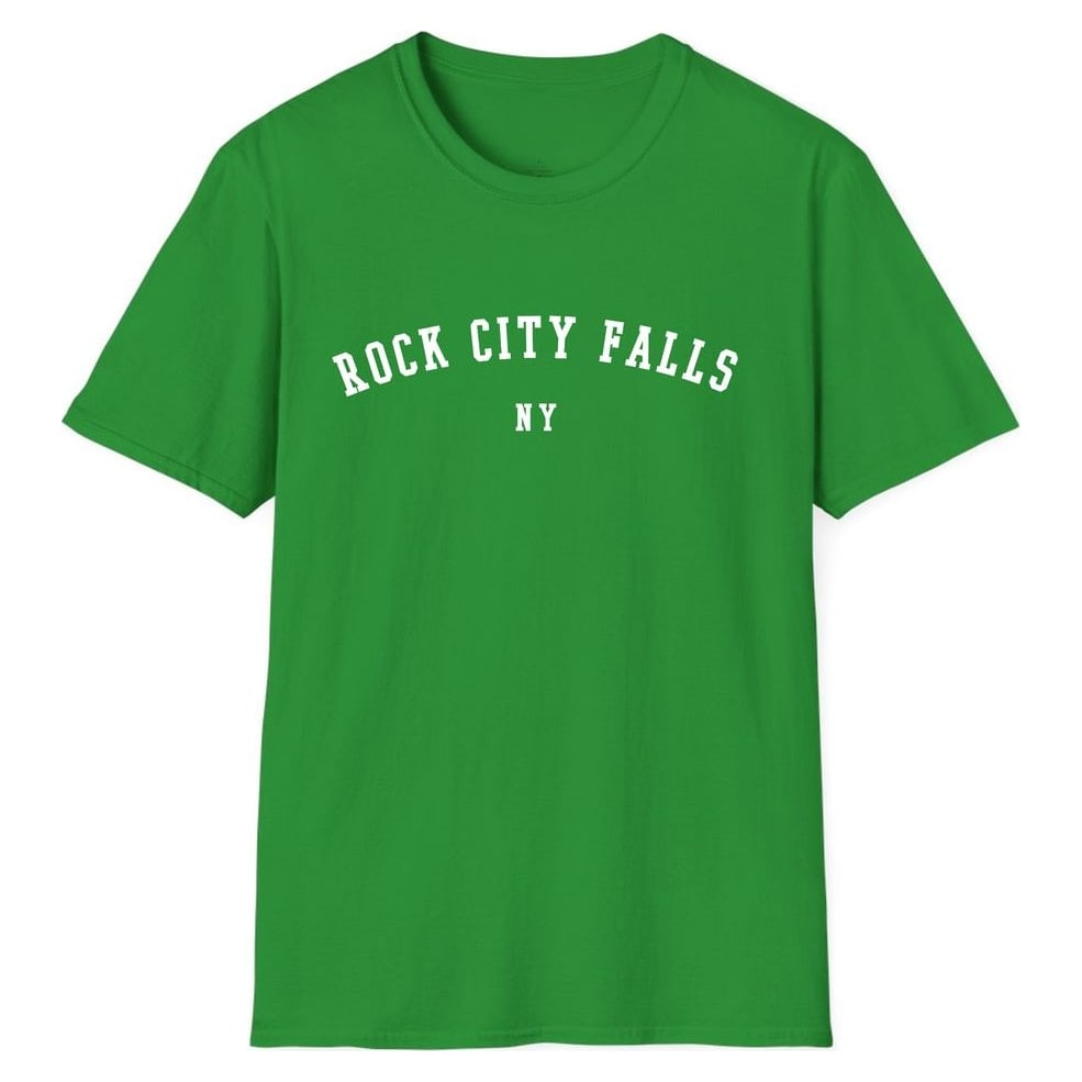 ROCK CITY FALLS NEW YORK ARCHED — Irish Green