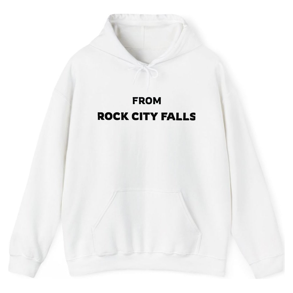 FROM ROCK CITY FALLS — White
