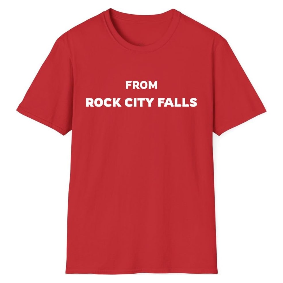 FROM ROCK CITY FALLS — Red