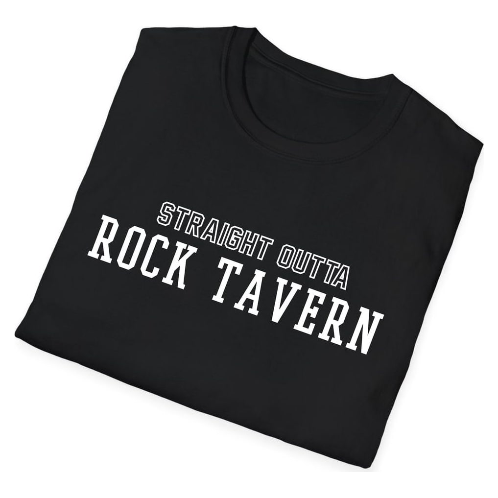 STRAIGHT OUTTA Rock Tavern — Black — view 4