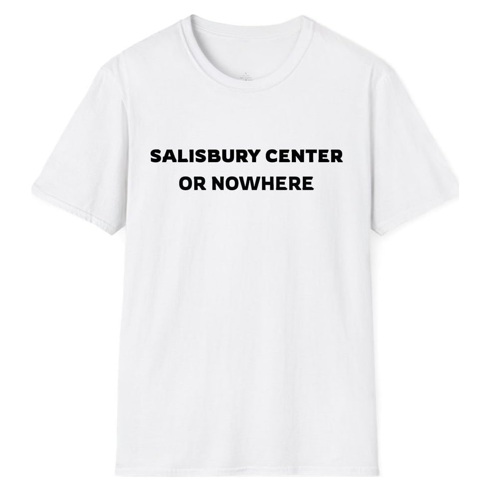 SALISBURY CENTER OR NOWHERE — White