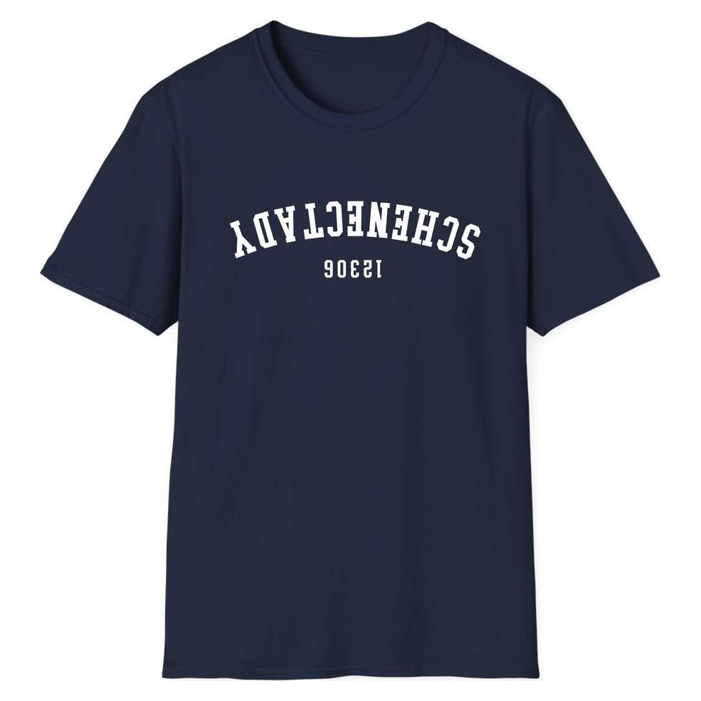 Schenectady 12306 Arched - Upside Down — Navy