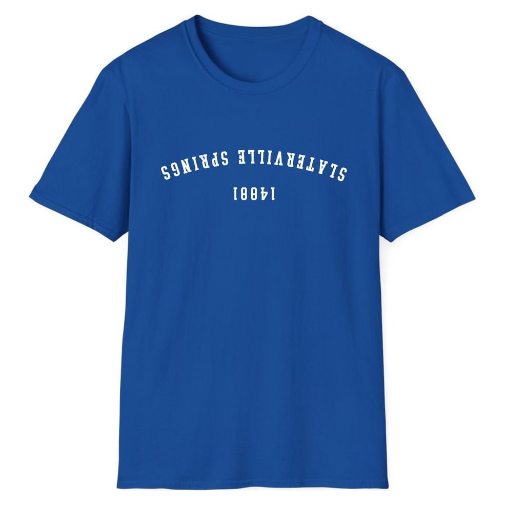 SLATERVILLE SPRINGS 14881 ARCHED - UPSIDE DOWN — Royal