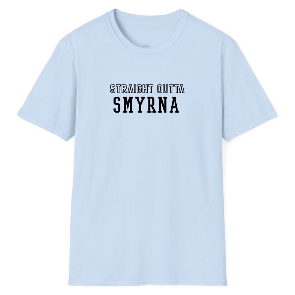 STRAIGHT OUTTA SMYRNA — Light Blue