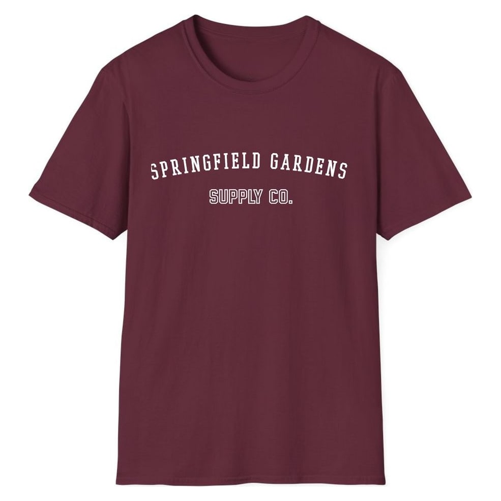 SPRINGFIELD GARDENS SUPPLY CO. — Maroon
