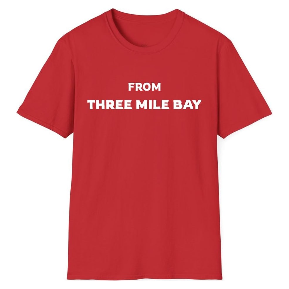 FROM THREE MILE BAY — Red