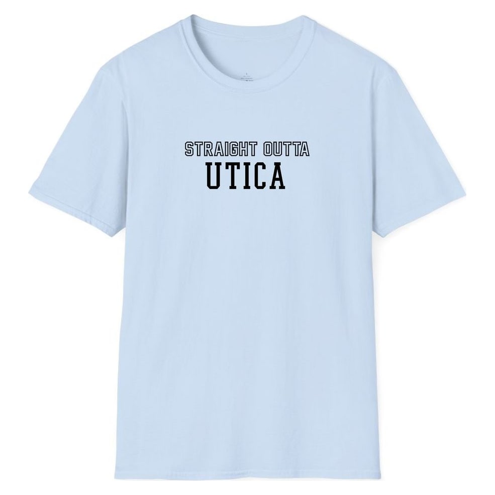 STRAIGHT OUTTA UTICA — Light Blue