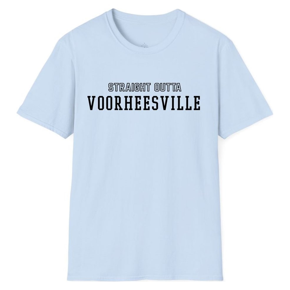 STRAIGHT OUTTA VOORHEESVILLE — Light Blue