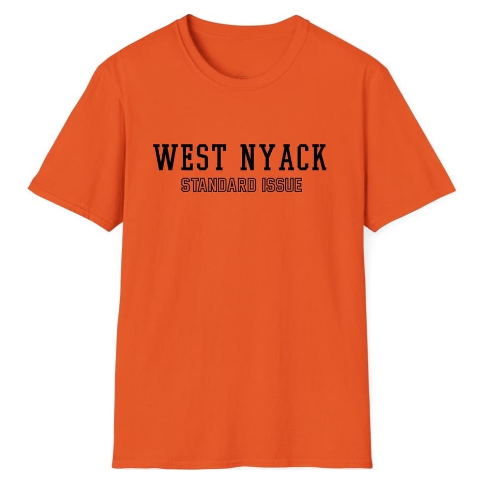 WEST NYACK STANDARD ISSUE — Orange