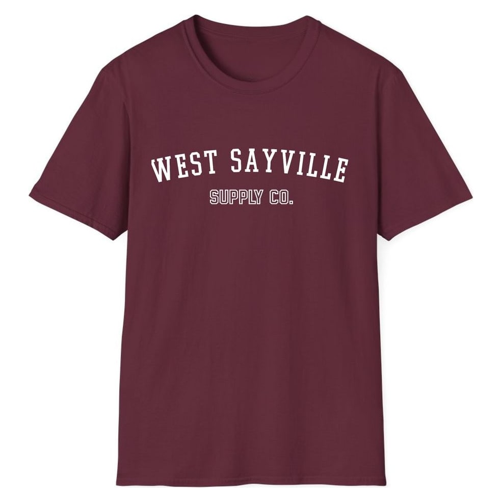 WEST SAYVILLE SUPPLY CO. — Maroon