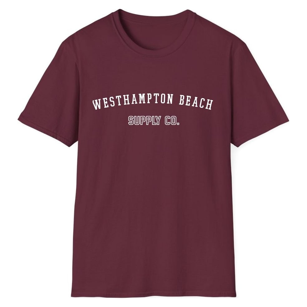 WESTHAMPTON BEACH SUPPLY CO. — Maroon