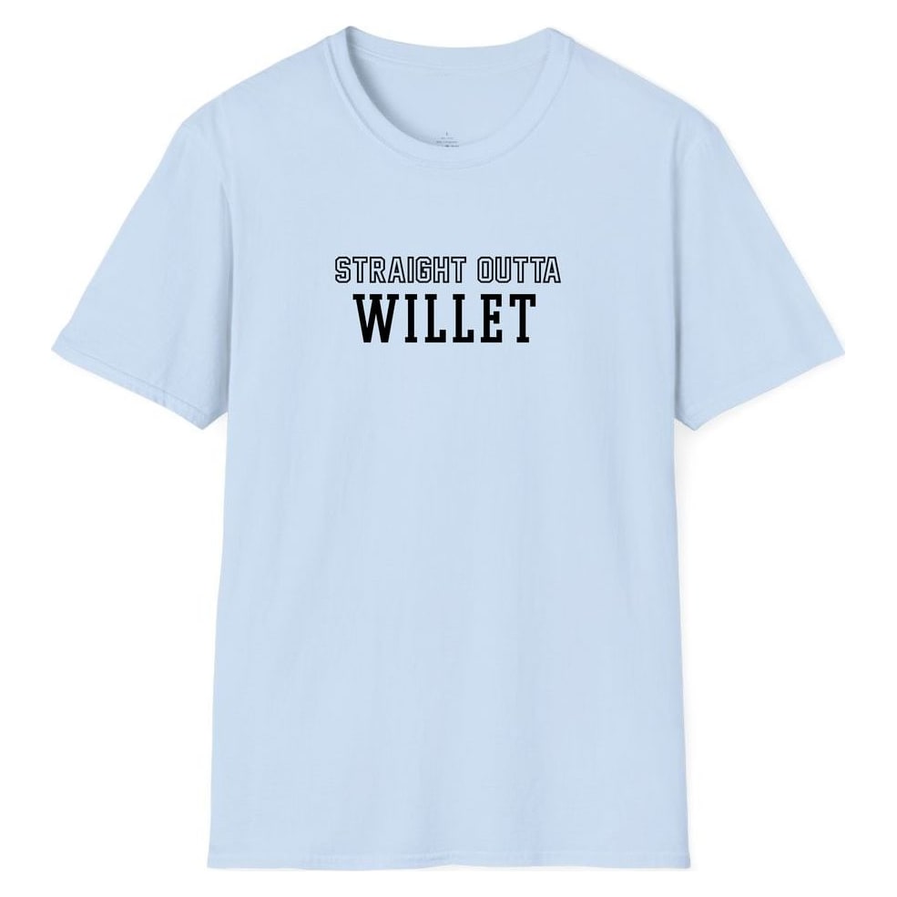 STRAIGHT OUTTA WILLET — Light Blue