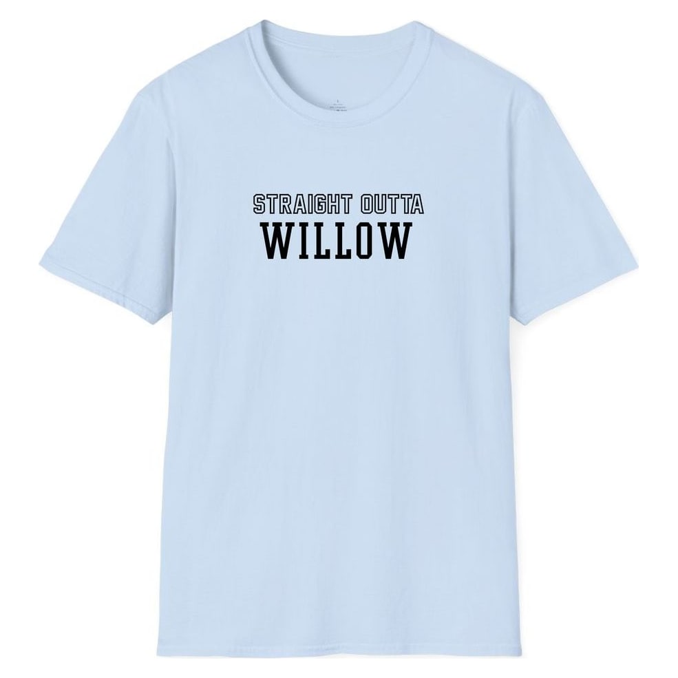 STRAIGHT OUTTA WILLOW — Light Blue