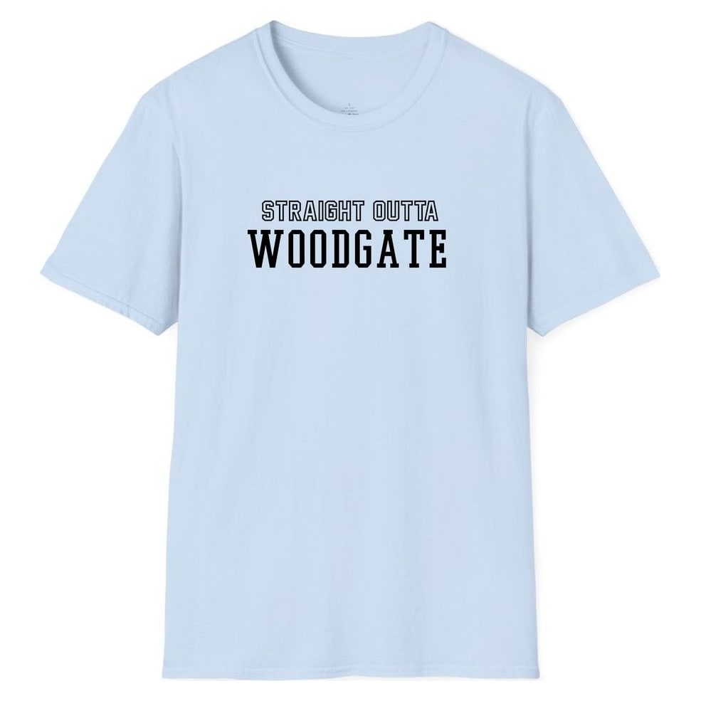 STRAIGHT OUTTA WOODGATE — Light Blue