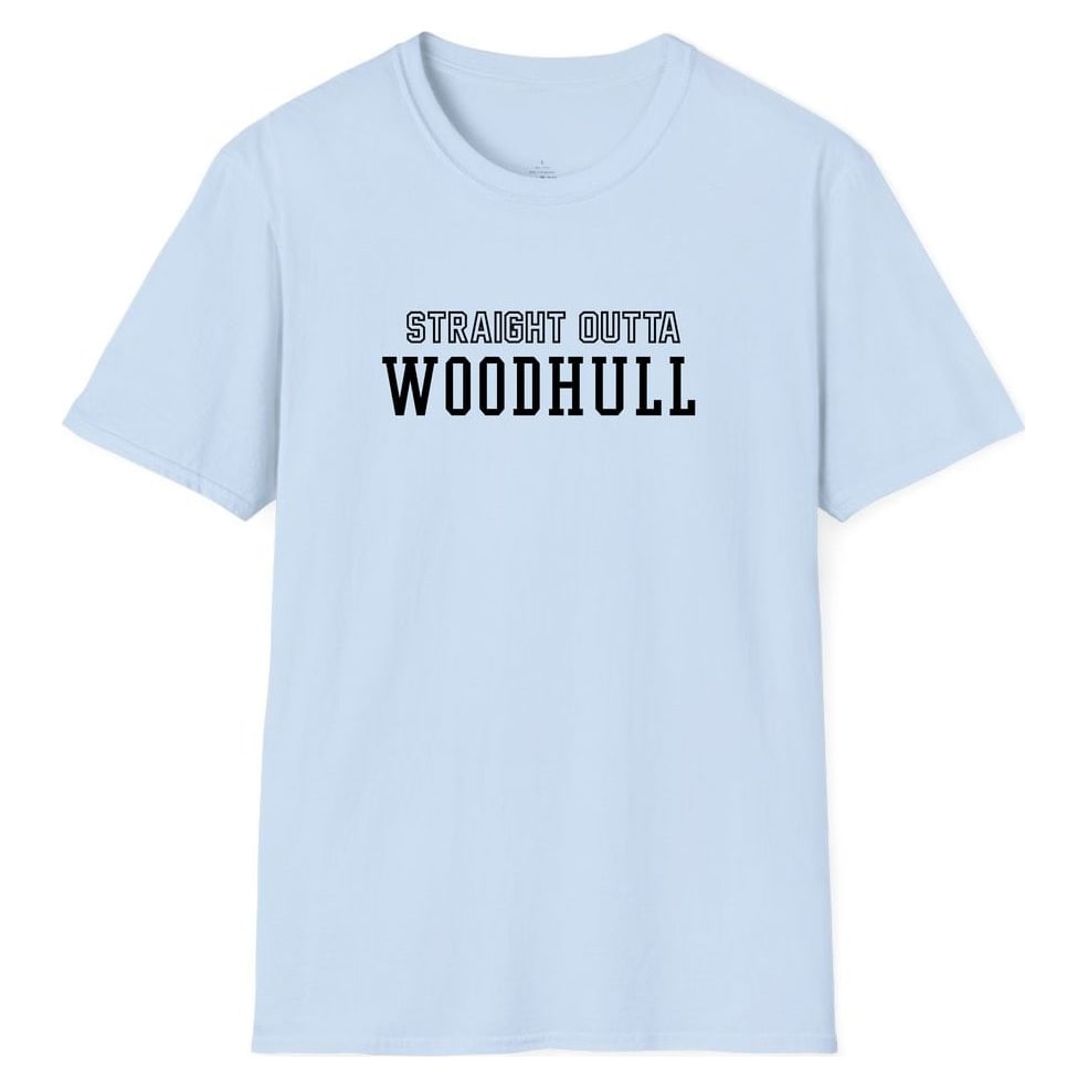 STRAIGHT OUTTA WOODHULL — Light Blue