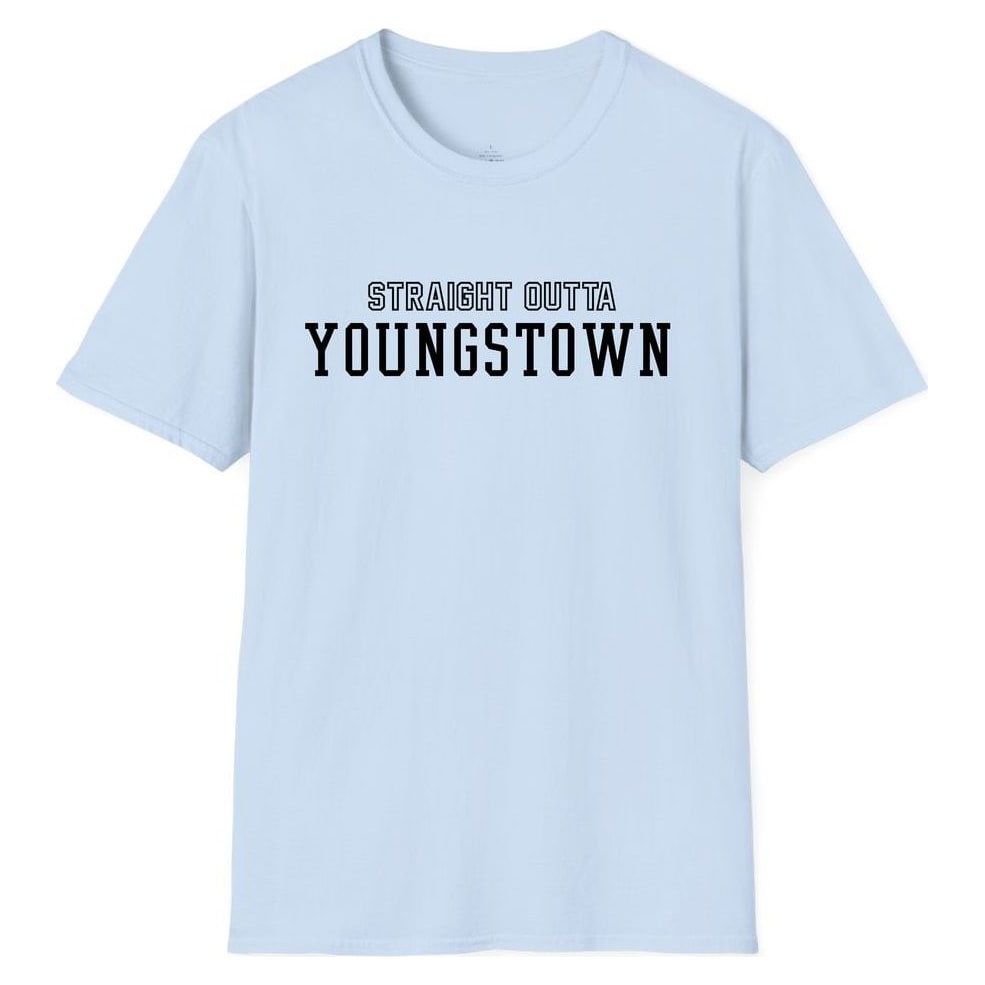 STRAIGHT OUTTA YOUNGSTOWN — Light Blue