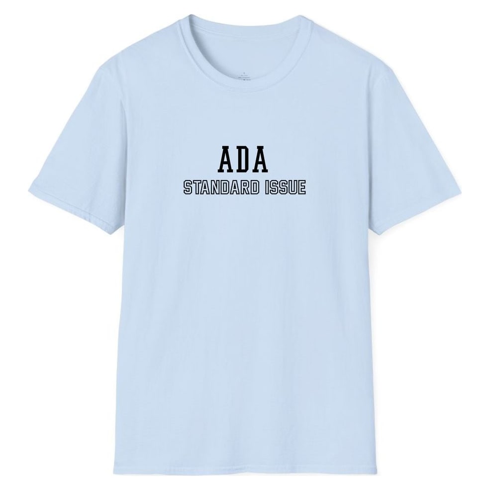 ADA STANDARD ISSUE — Light Blue