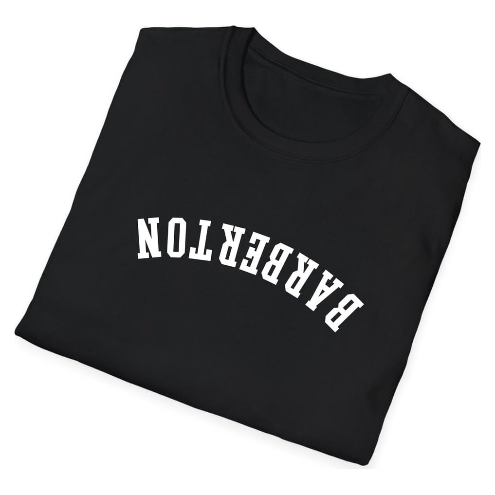 Barberton ARCHED - UPSIDE DOWN — Black — view 4