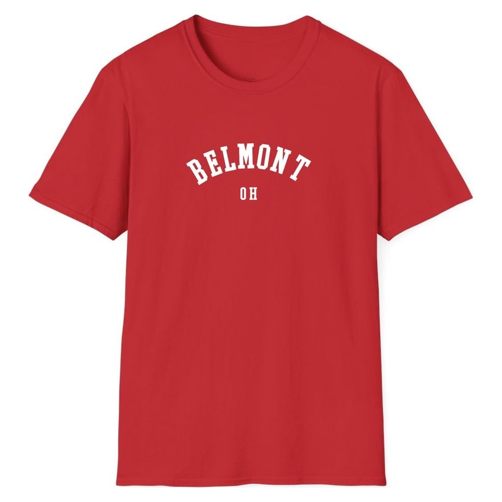 BELMONT OHIO ARCHED — Red