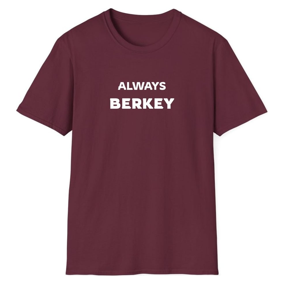 ALWAYS BERKEY — Maroon