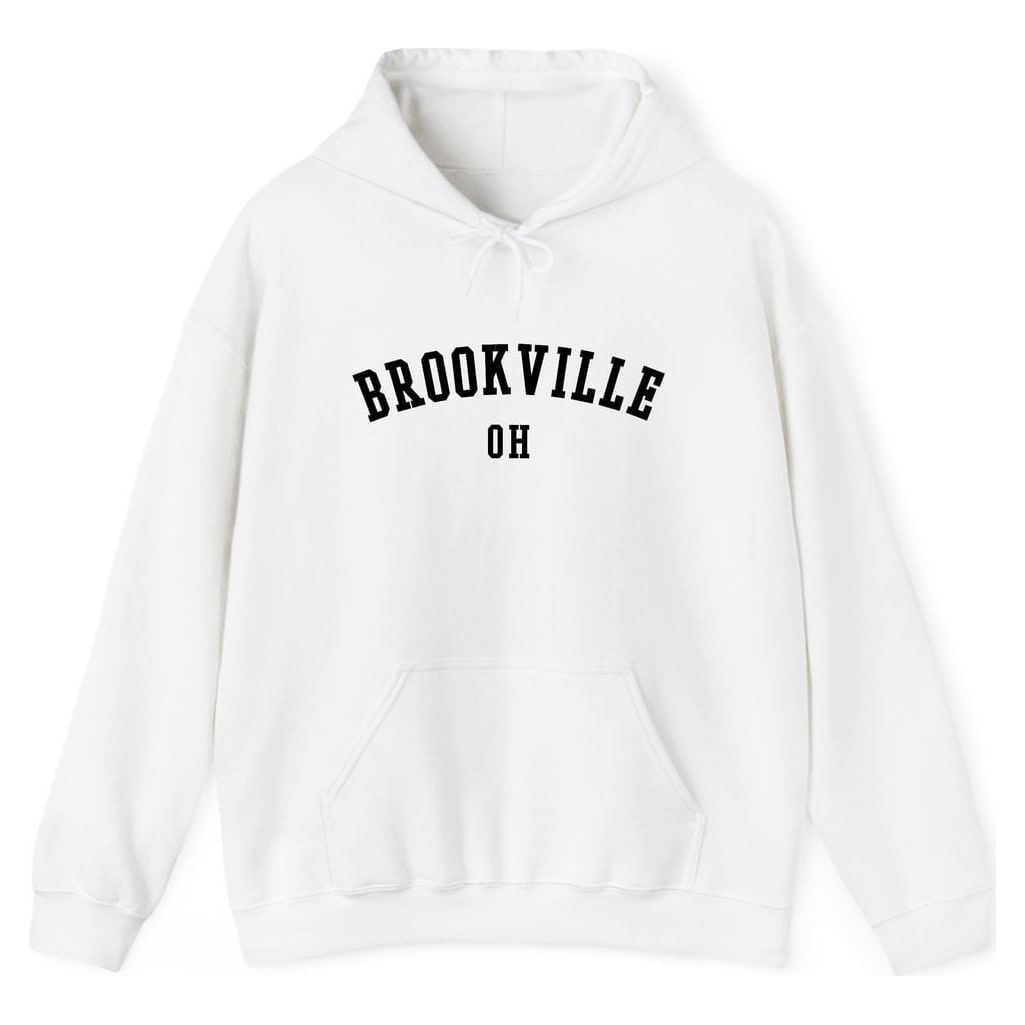 BROOKVILLE OHIO ARCHED — White