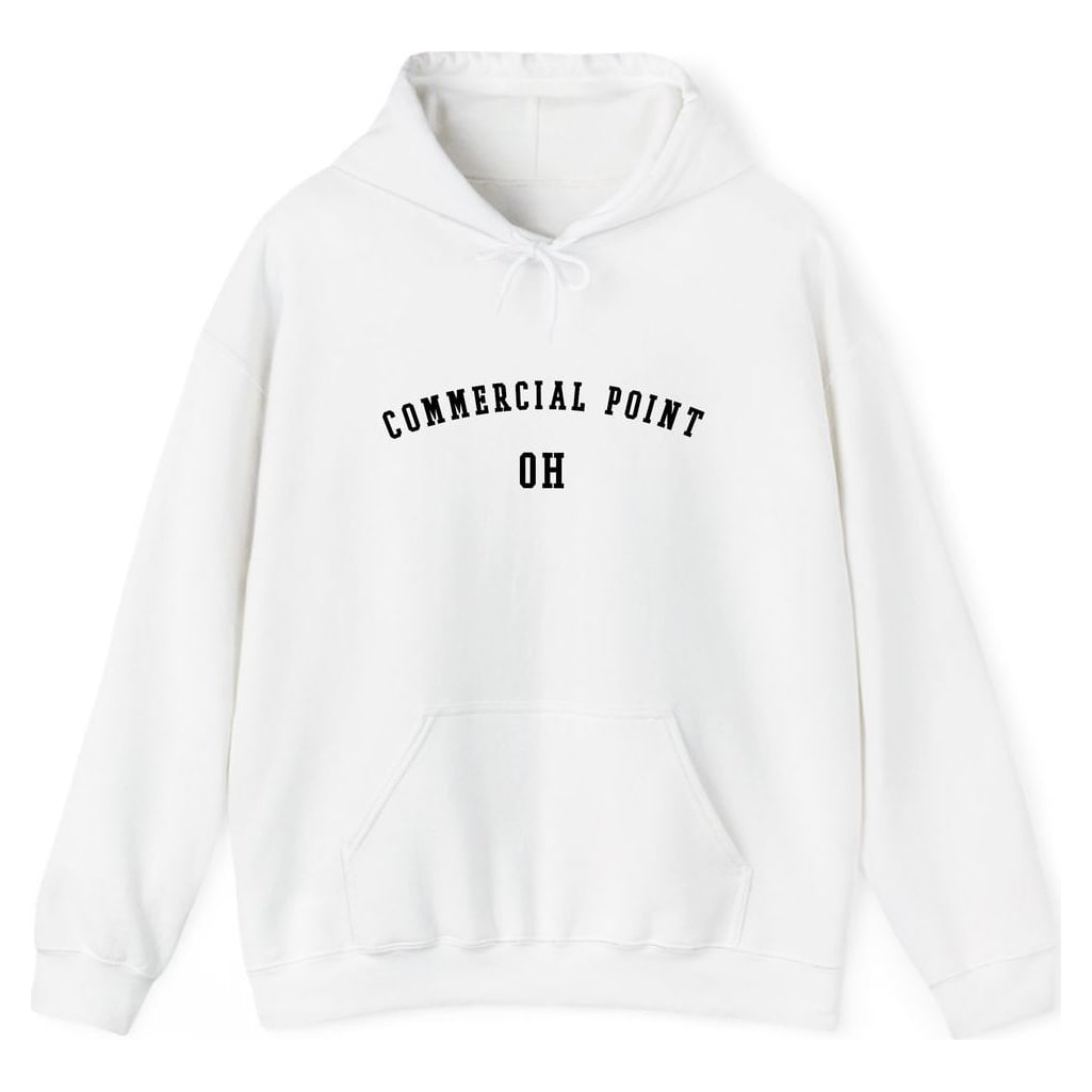 COMMERCIAL POINT OHIO ARCHED — White