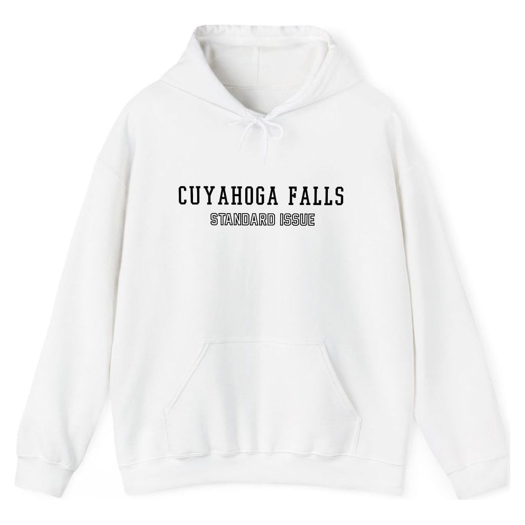CUYAHOGA FALLS STANDARD ISSUE — White